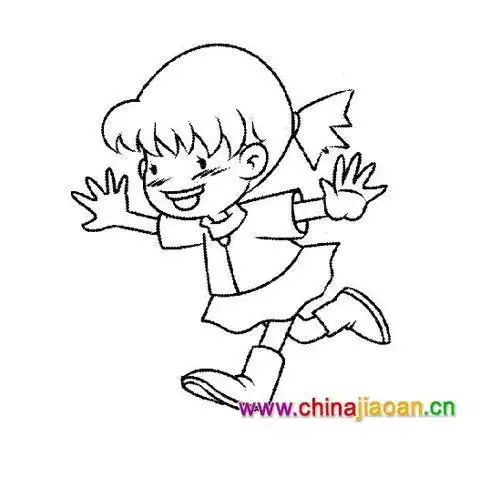 幼儿跑跳简笔画集