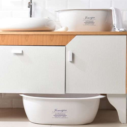 多用宠物椭圆洗澡盆洗衣盆洗浴盆脸盆大号塑料儿童加厚浴盆婴儿