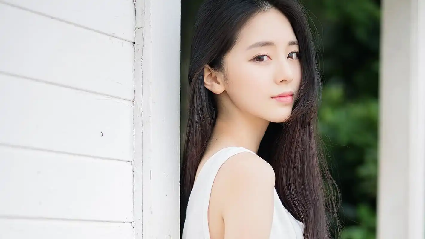 日系清纯美女高清唯美写真桌面壁纸下载高清大图预览1920x1080_美女