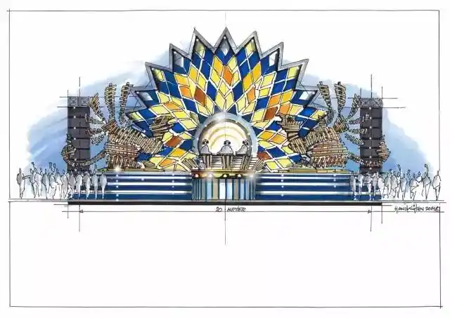 [分享]手绘舞台案例设计