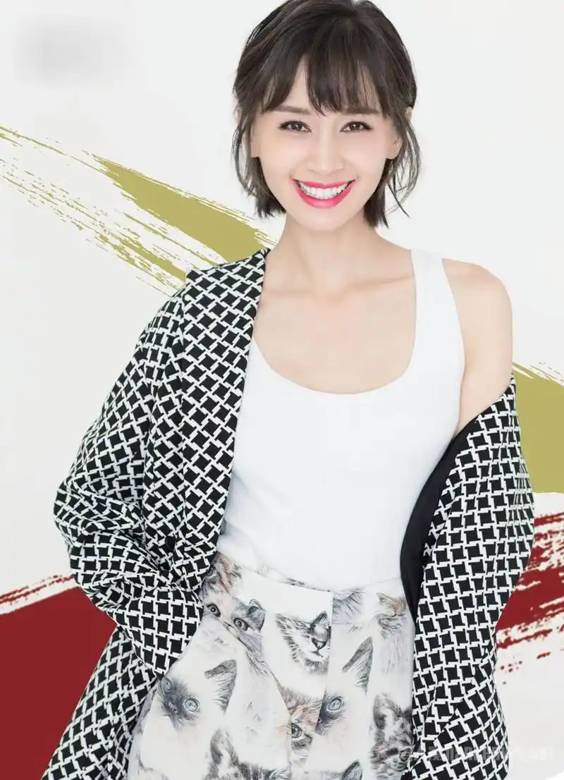 王子文终于换了新发型却意外撞脸董洁,网友:比短发好看多了