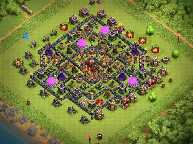 10本基本无敌防10本阵型链接,10本基本无敌防10本coc阵型10本基本无敌