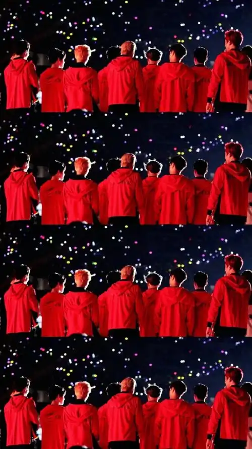 exo九人壁纸!拿图评论谢谢