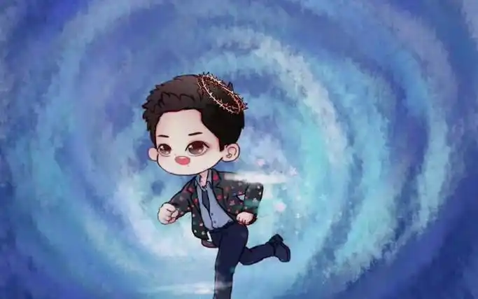 肖战 #q版人物 送走一天的忙碌,忘掉一天的烦恼,重温一天的快乐,幌腚