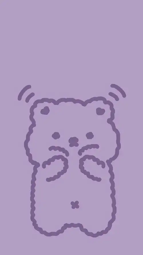 紫色系列壁纸 可爱