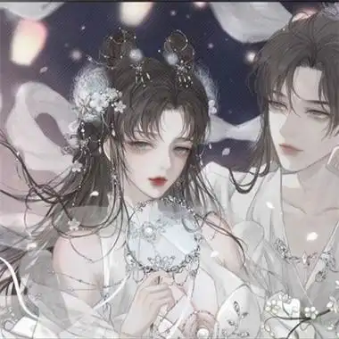 超甜古风宠溺情侣头像动漫超甜情头动漫古风可爱