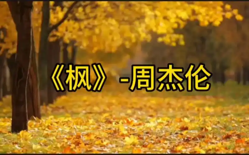 《枫》-周杰伦