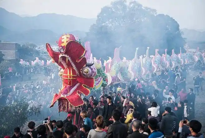 姑田游大龙 - 古镇旅游网