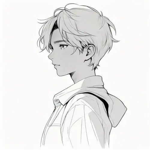 侧面男生头像大赏