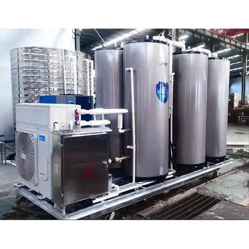商用空气能一体机大型空气源热泵热水器承压式恒温宾馆酒店洗澡