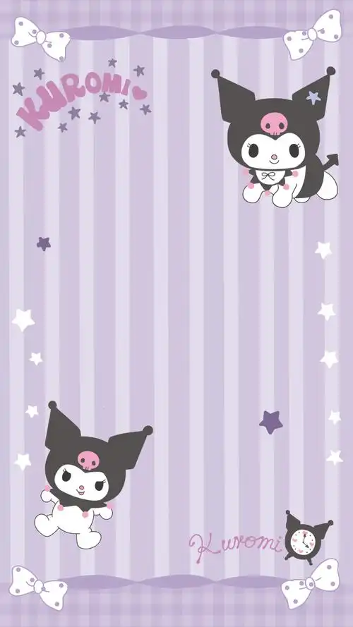 自描可爱壁纸背景