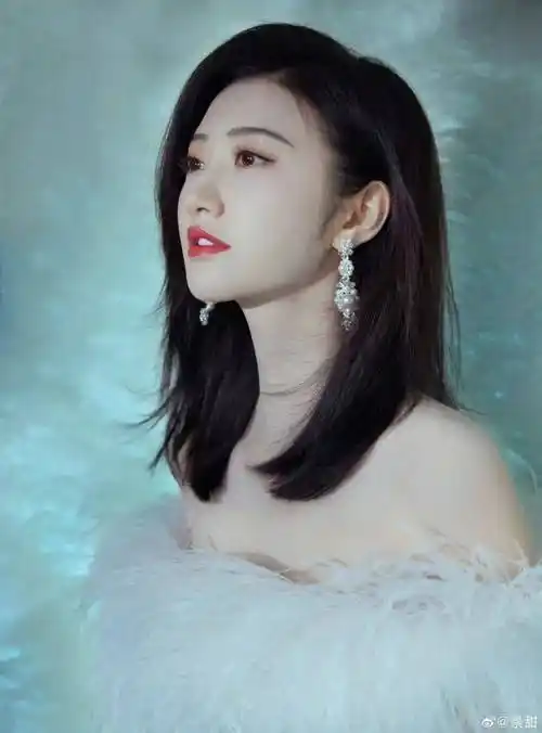 景甜:姐脸在江山在_中庭_五官_脸型