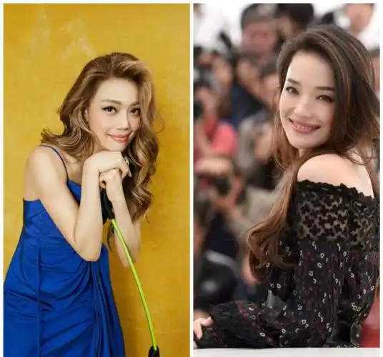 容祖儿拍大片的时候真的很舒淇路人傻傻分不清