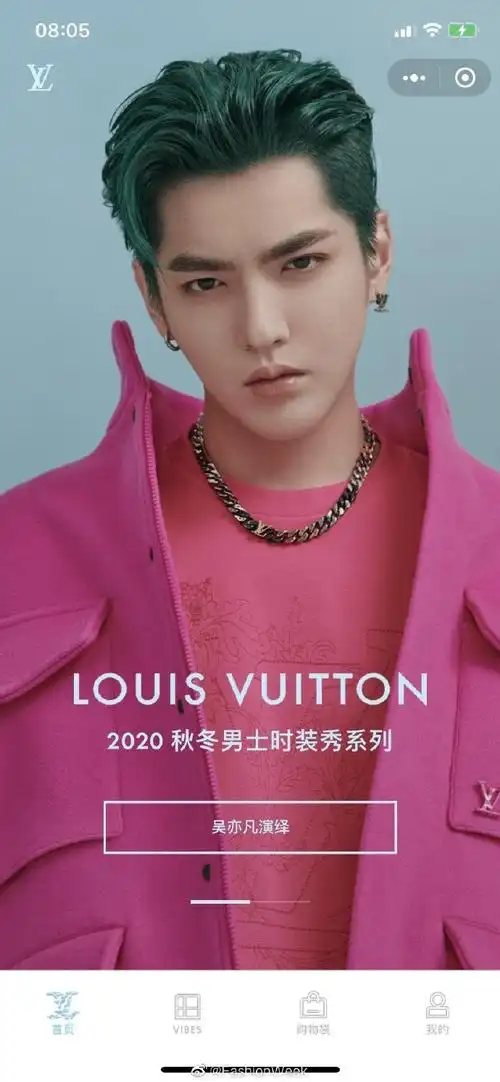 吴亦凡 x lv|最新广告大片公开,精彩演绎2020 秋冬男士时装系列,红配