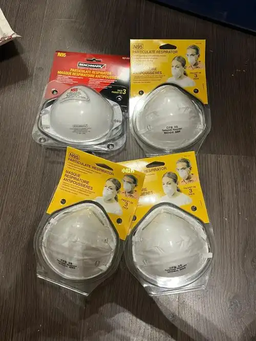 多伦多闲置·n95 颗粒物口罩·护目镜