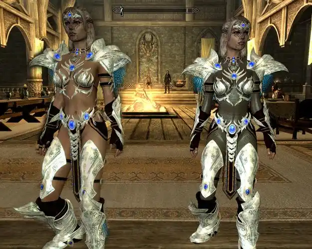 [已过时][snm-10251][铠甲]精品【性感白银铠甲附赠月弯刀