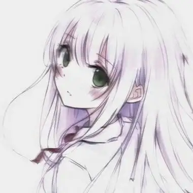 超稀有禁欲系高冷孤独动漫女生头像