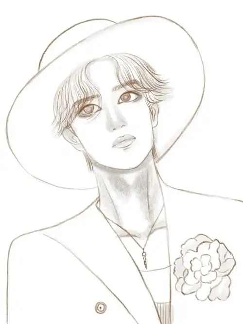 另:高举博君一肖大旗#procreate绘画  #procreate练习  #ipad绘画