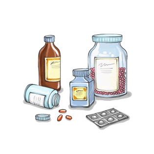 药瓶卡通图片大全