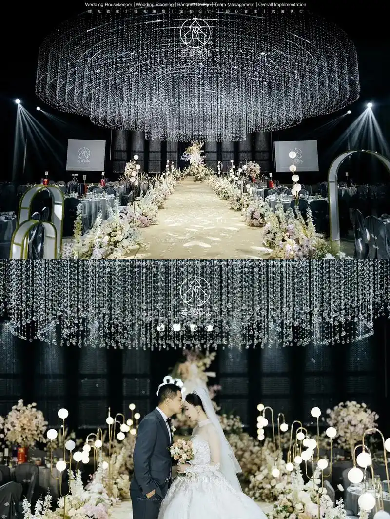 水晶之恋|香槟色系|一场期待2年多的婚礼.■2023年4月2 - 抖音