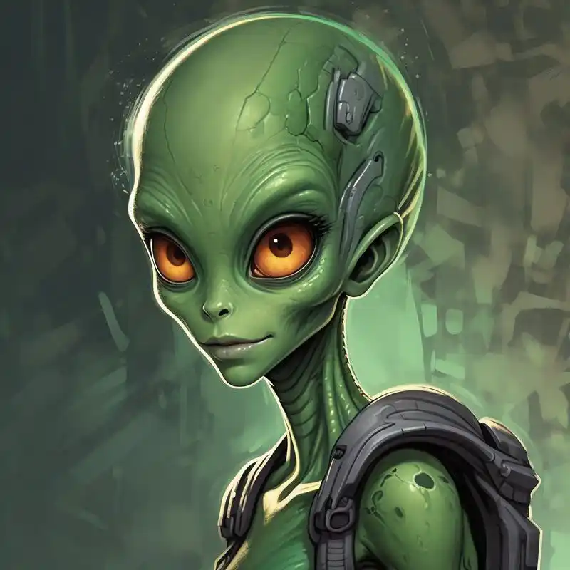 绿头外星人头像👽来啦!