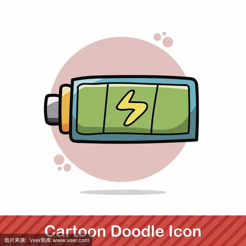 电池,乱画,不完全的,可爱的,创造力