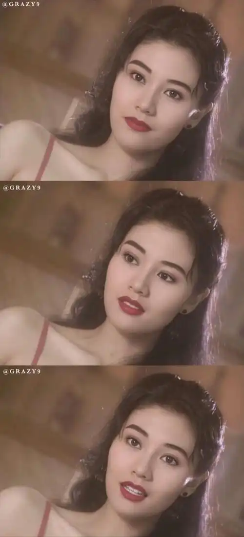 但我还是喜欢年轻的李嘉欣,年轻时的李嘉欣美得与众不同,有点东西方