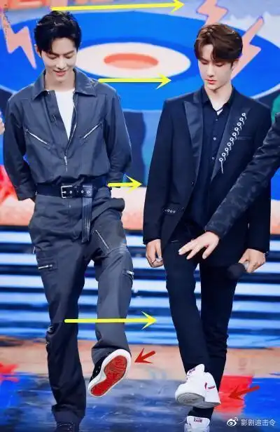 肖战184,王一博180,身高差4cm,居然差这么多