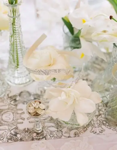 婚礼色彩-白色主题婚礼灵感