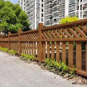 户外庭院篱笆室外护栏室内阳台装饰小木桩护栏栅栏防e腐木装饰花园