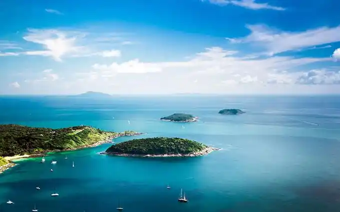 美丽的海岛景观高清摄影图片