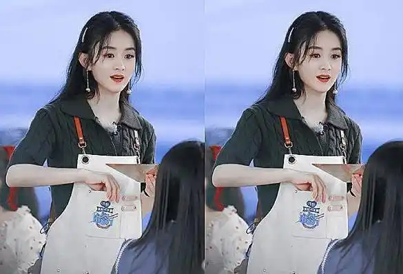 有种"整容"叫赵丽颖生完孩子,32岁美成18岁,生图下的腿太抢镜_因为