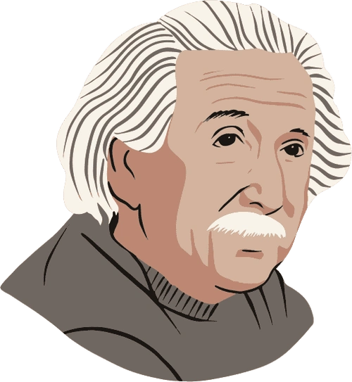 detailed famous scientist albert einstein素材 - canva可画