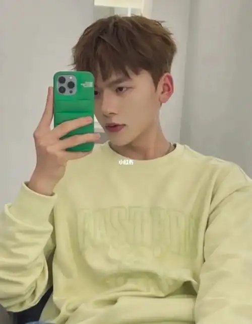 超级显白的一款颜色男生发色