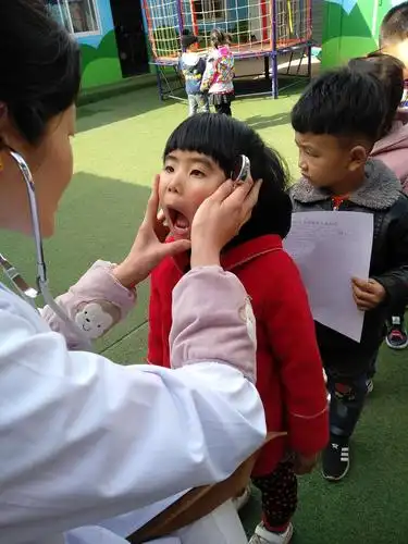 健康体检,快乐成长—太白托福幼儿园体检活动剪影