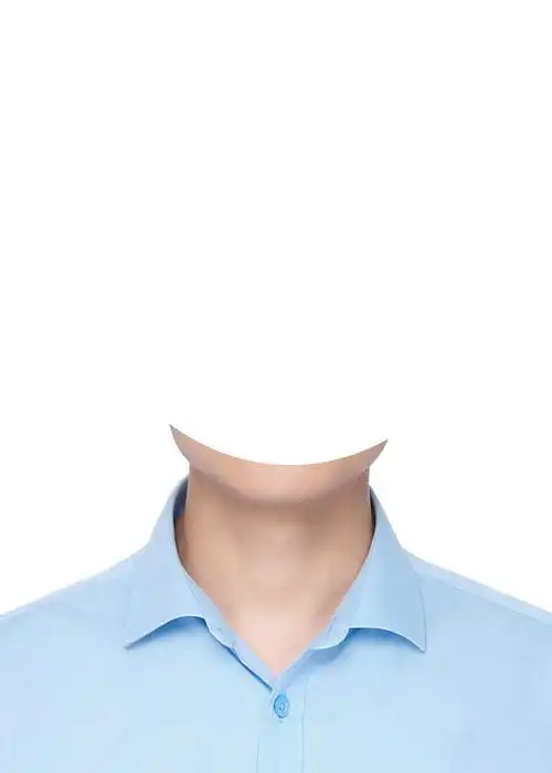 证件照素材五官眉毛素材五官素材8衣服男