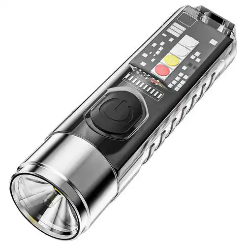 迷你迷你强强光手电筒充电家用便携超长续航小型手电筒