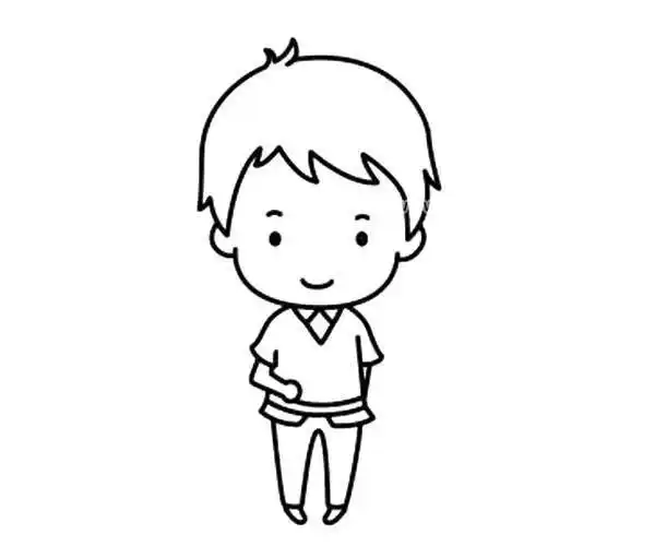 男孩的简笔画 男孩的简笔画怎么画简单又好看