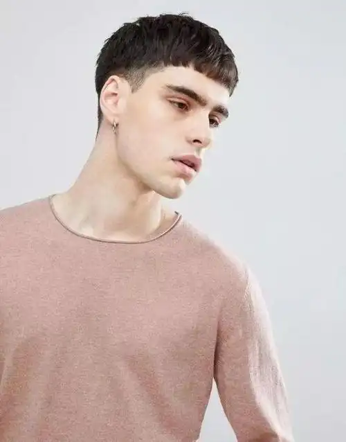 什么的基础发型适合留刘海男(男士剪刘海发型)(8)