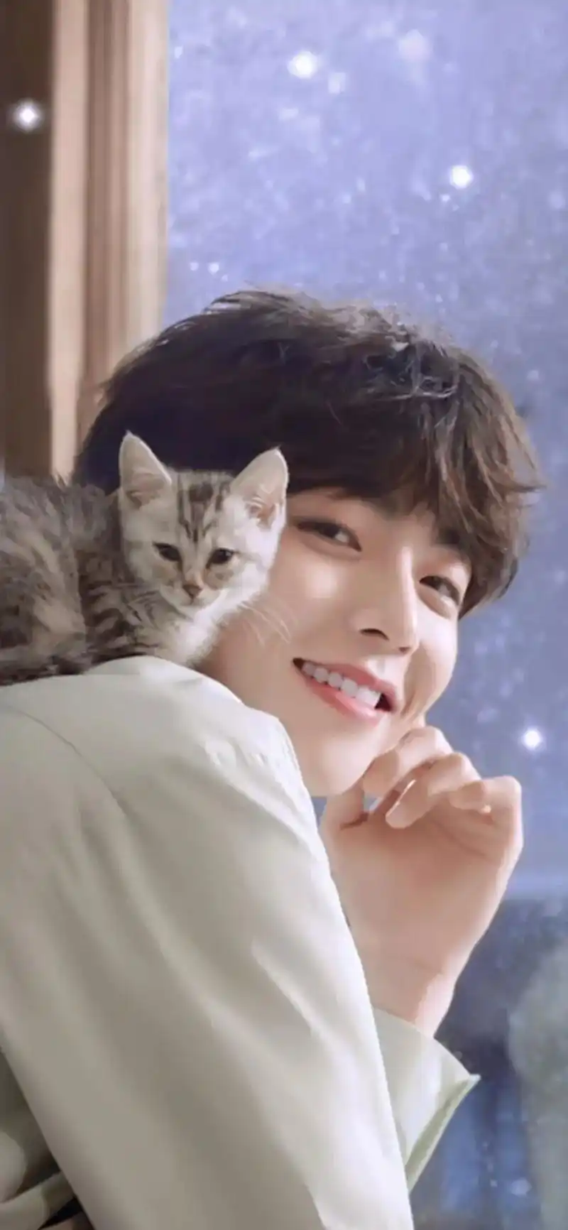 壁纸 #治愈系笑容 #宝藏男孩 #陈立农 - 抖音