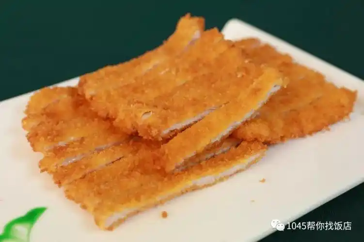 可心老师现场制作炸肉排