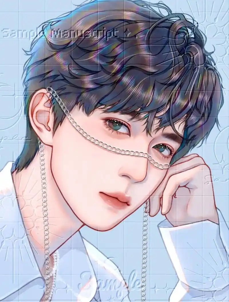 画画小珍珠贺峻霖 之前刷到小贺珍珠造型有粉p上了脸链 有被惊艳到 无