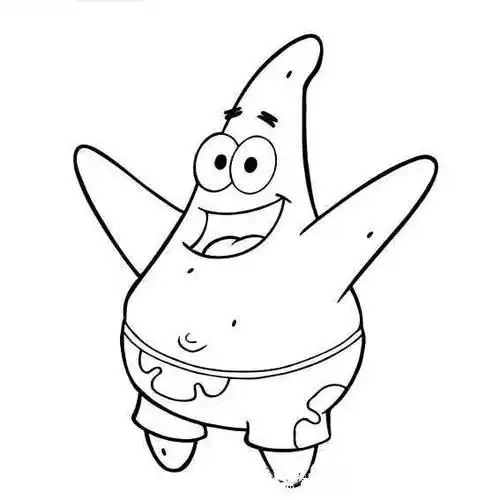 派大星图片简笔画派大星图片简笔画步骤