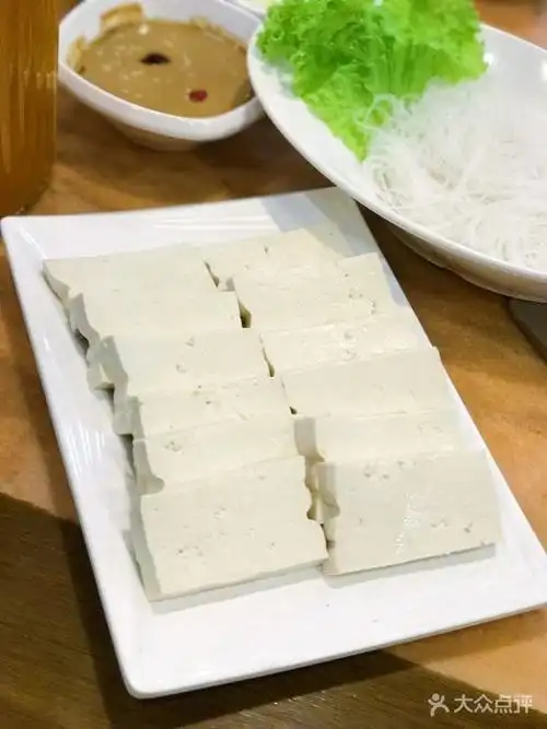 万德源四季涮肉坊鲜豆腐图片 - 第6张