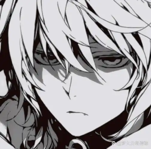 冷酷帅气动漫男生头像