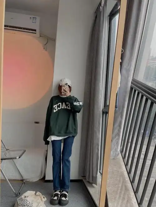 都是自己的实拍 身高158 体重85斤.