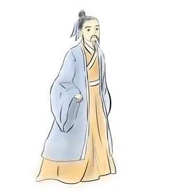 水墨古代古风老爷图片