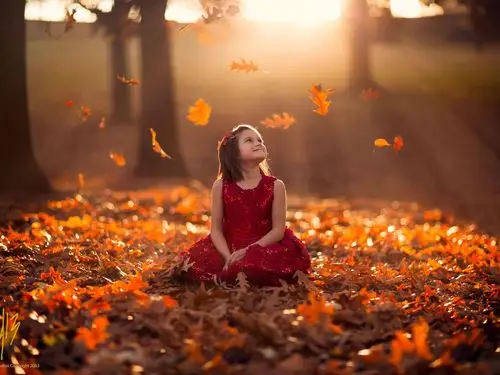 小女孩壁纸图片