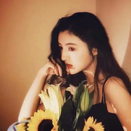 橙色系,黄色系,女生头像,复古【是温柔的黄色呀】