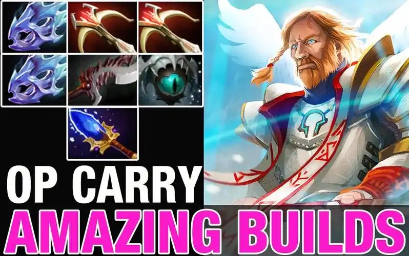 dotaamazingbuilds双大炮冰眼carry全能骑士